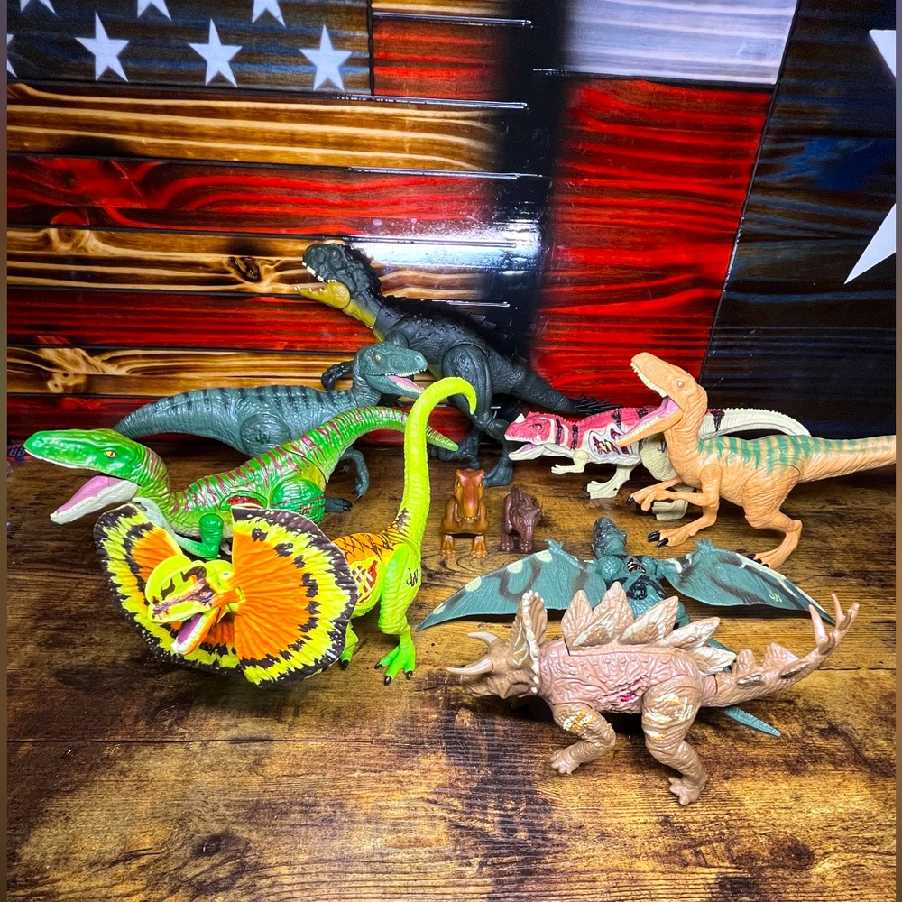 Jurassic Park Dinosaurs Toy Lot Noise Toys Jurassic World, Lost World